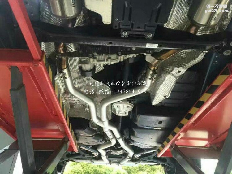新款保時捷卡宴3.0T 改裝repose閥門排氣