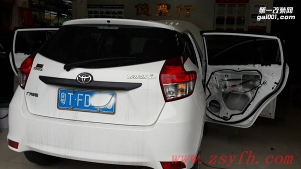 中山億豐行汽車音響改裝.簡單享受——豐田雅力士汽車音響改裝