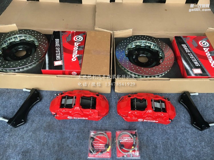 保時(shí)捷macan 2.0T改裝前brembo GT6剎車套裝
