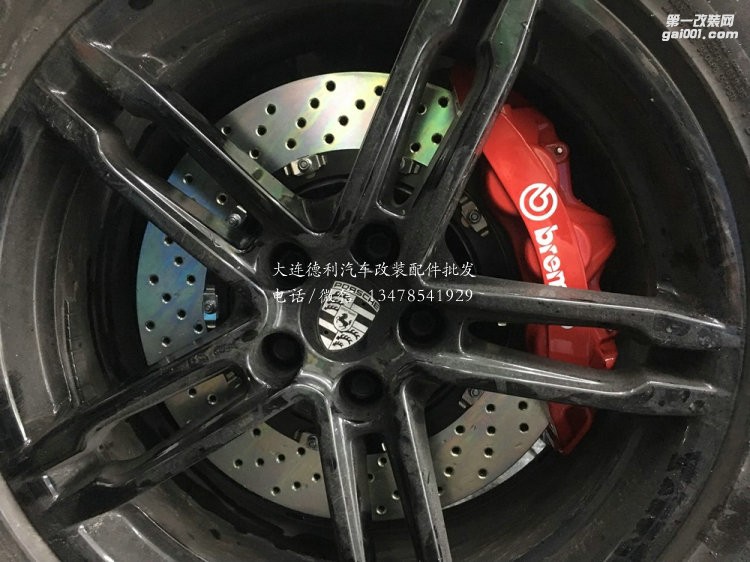 保時(shí)捷macan 2.0T改裝前brembo GT6剎車套裝