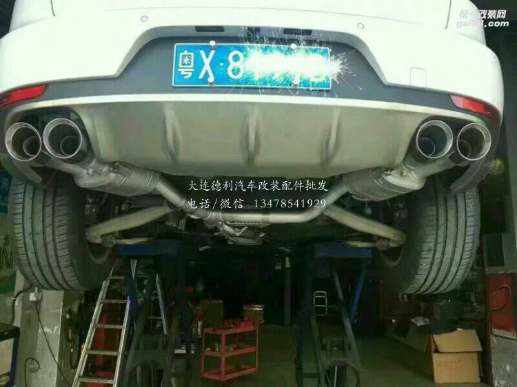 保時捷Macan2.0T 改裝 德國Repose閥門排氣
