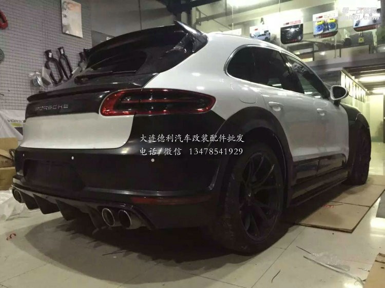 保時(shí)捷macan改GSC寬體包圍