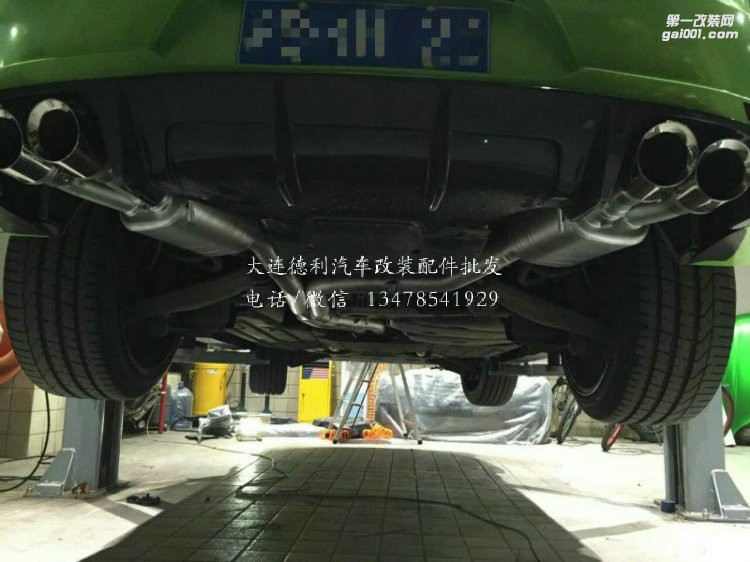 保時捷MACAN改裝Repose四出閥門排氣
