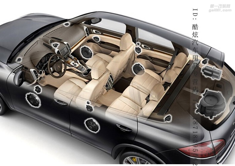 保時捷卡宴macan 帕拉梅拉panamera 911 boxster柏林之聲音響喇叭