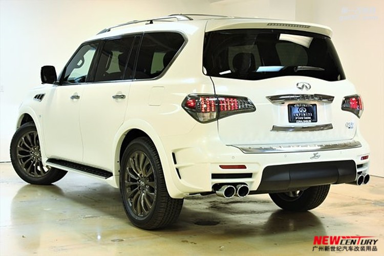英菲尼迪ＱＸ80改裝Larte Design寬體大包圍 QX56前后杠中網(wǎng)排氣
