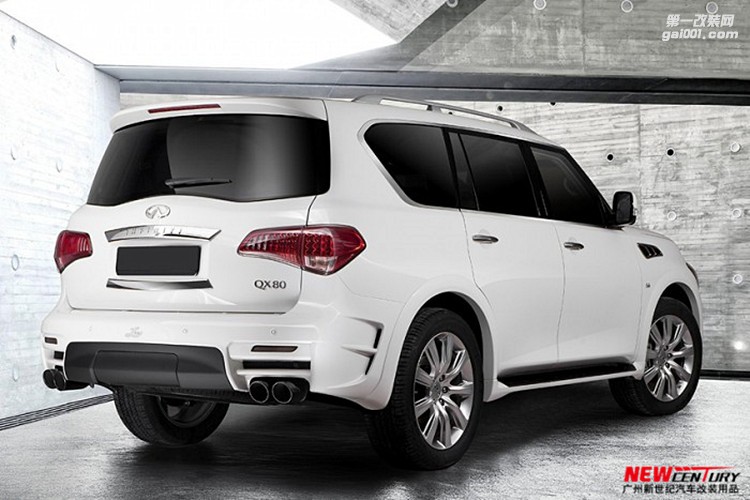 英菲尼迪ＱＸ80改裝Larte Design寬體大包圍 QX56前后杠中網(wǎng)排氣
