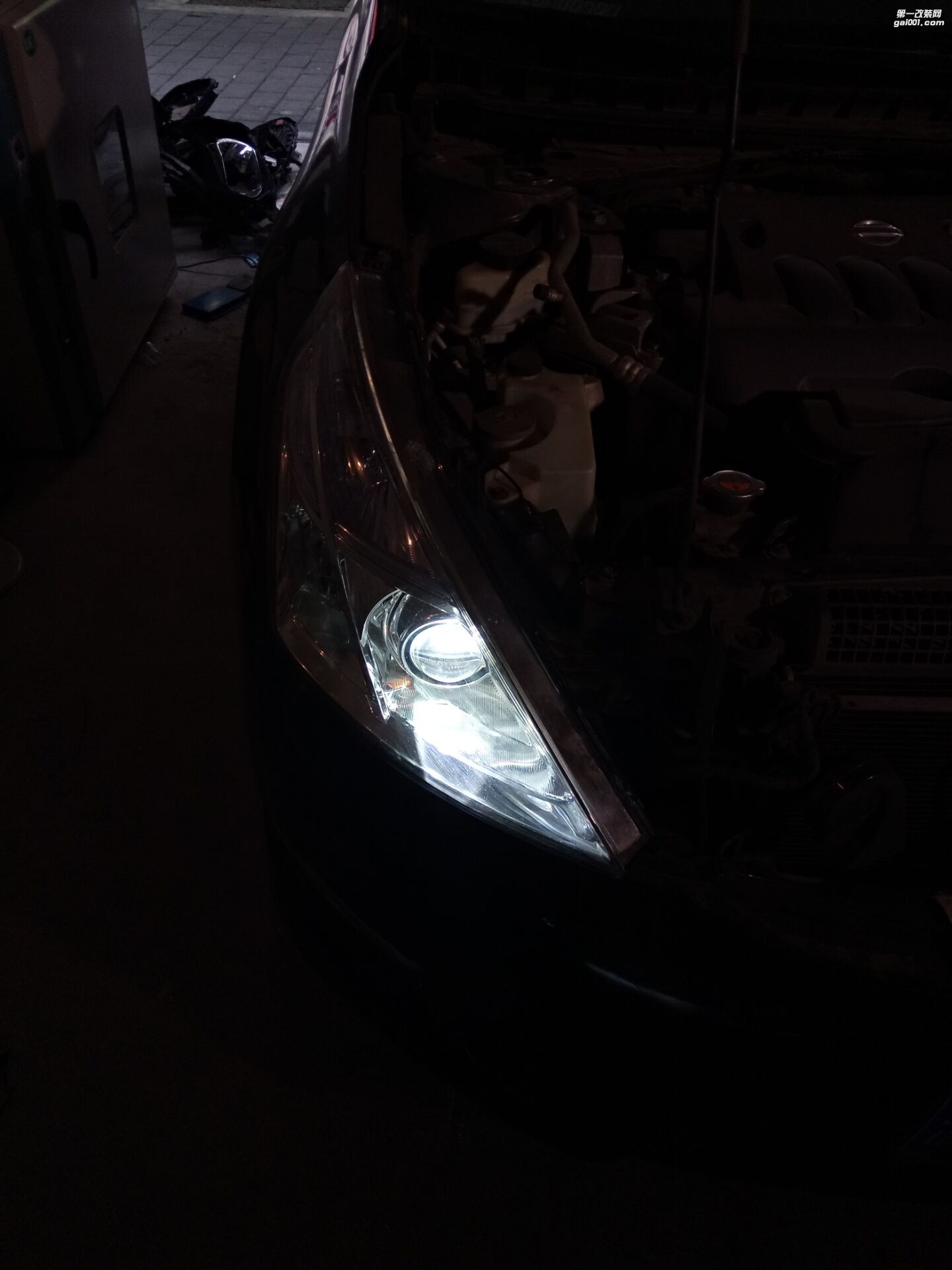 璧山天籟升級原車近光