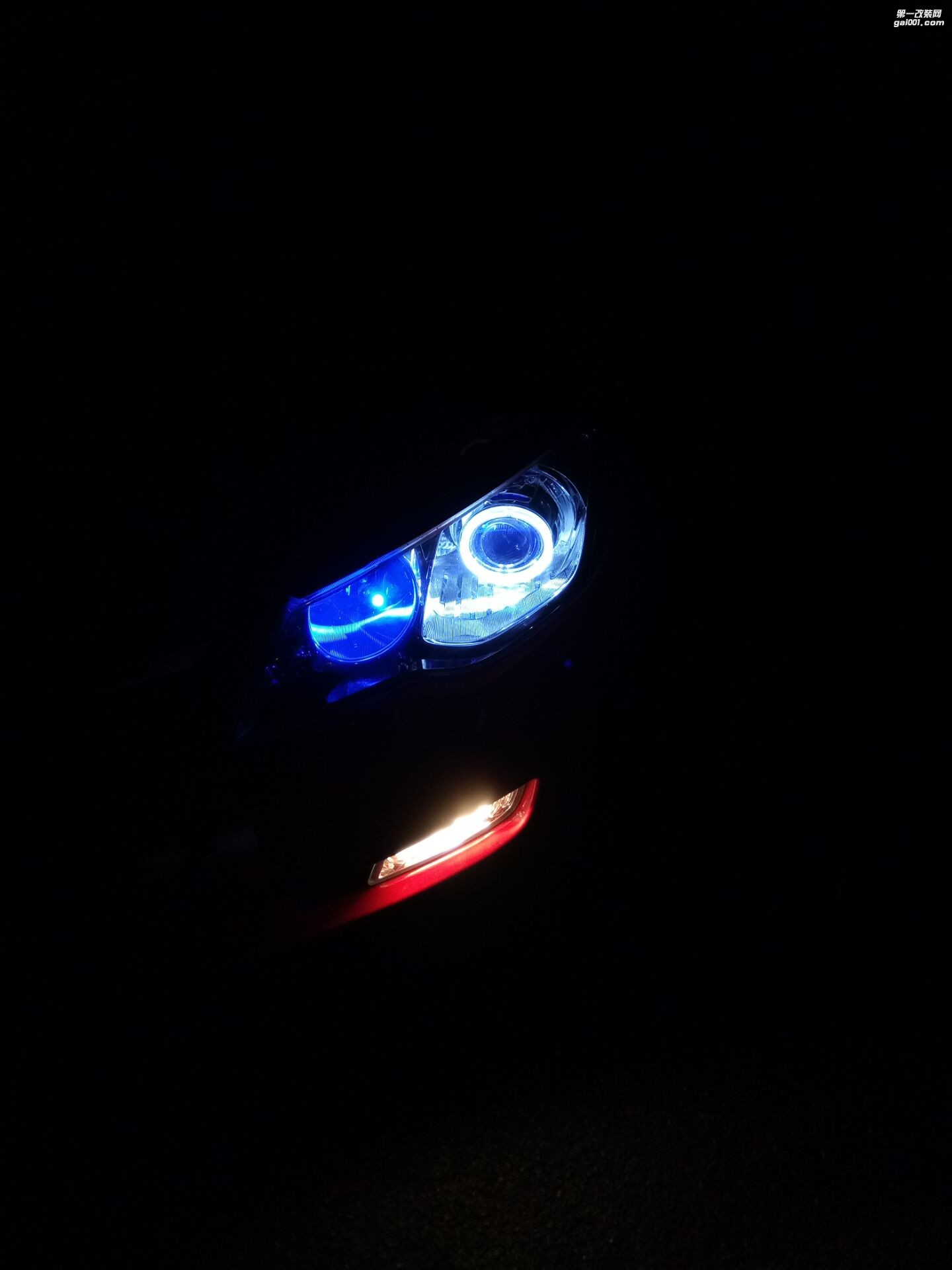 璧山思域升級原車鹵素燈