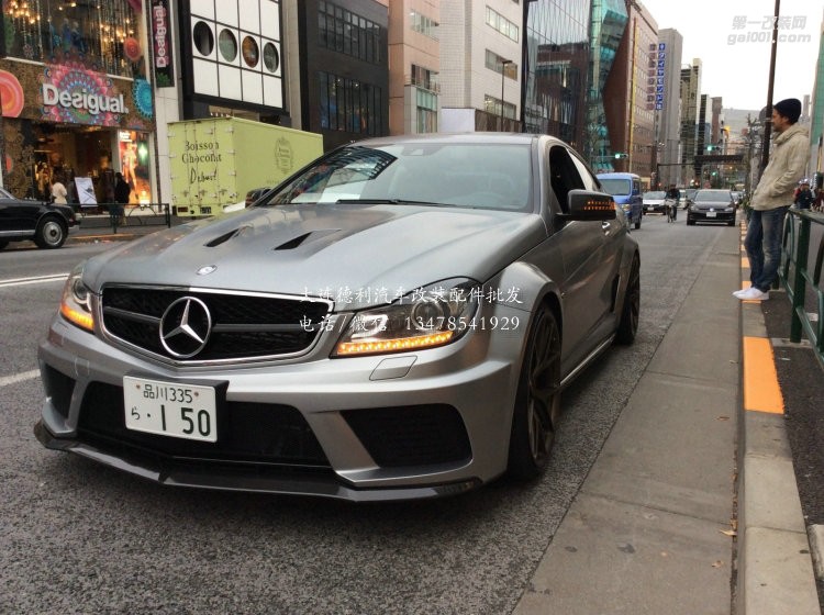 奔馳C63 AMG改裝HRE鍛造P101輪轂