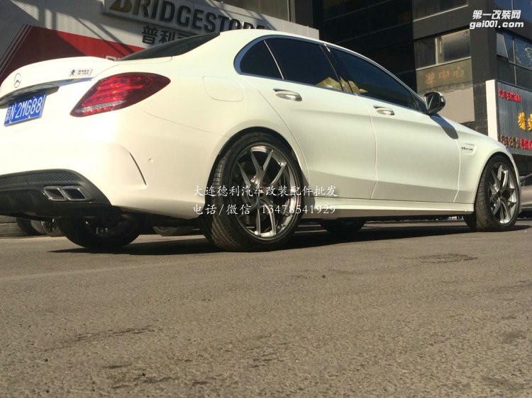 奔馳C63 改裝BBS RI-D 20寸鍛造輪轂