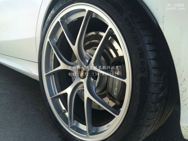 奔馳C63 改裝BBS RI-D 20寸鍛造輪轂