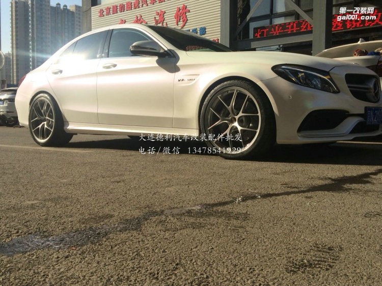 奔馳C63 改裝BBS RI-D 20寸鍛造輪轂