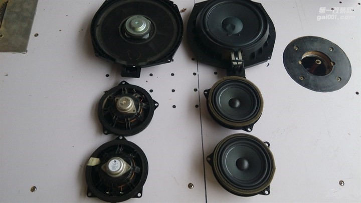 宝马3系简单升级德国MBQ三分频专用喇叭