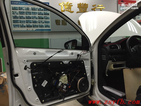 中山億豐行汽車音響改裝.閑憩有美音.高爾夫汽車音響改裝