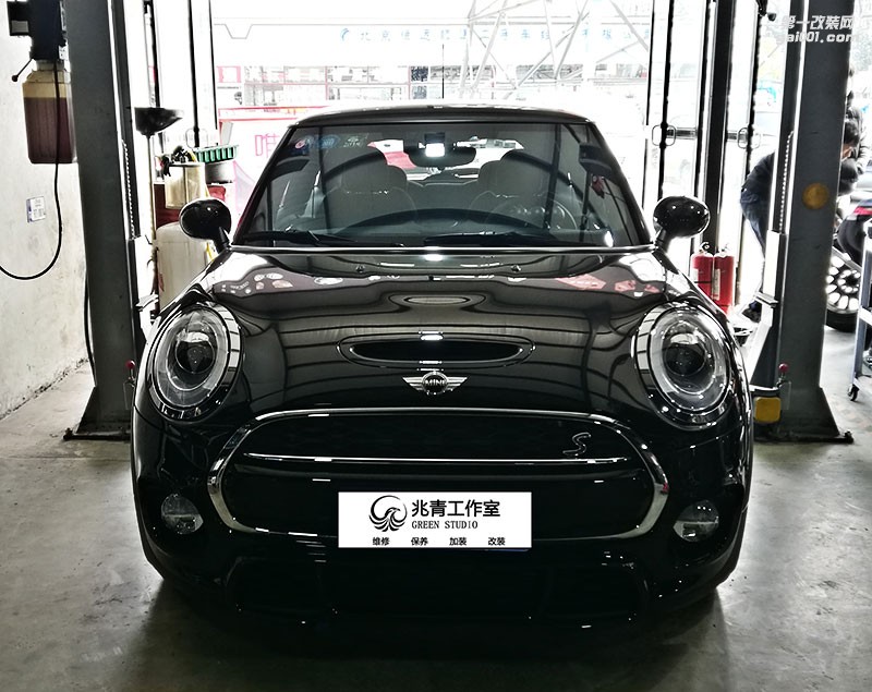 寶馬MINI cooperS加裝原廠拉力燈|寶馬MINI LED拉力燈改裝