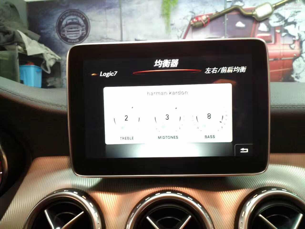 奔馳GLA200，整套哈曼卡頓音響套裝 舒適進(jìn)入 刷carplay