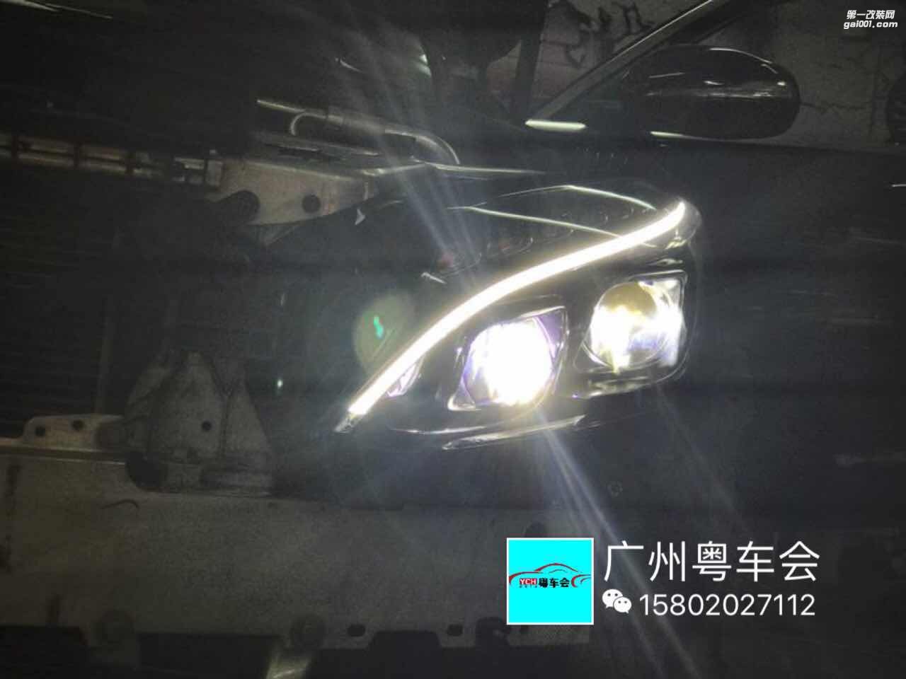 奔馳C200L，原廠AMG方向盤AMG儀表原廠大屏主機(jī)原廠三色氛圍燈
