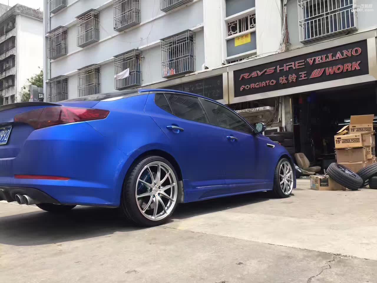最美K5 ，裝 RAYS  G25  完工！