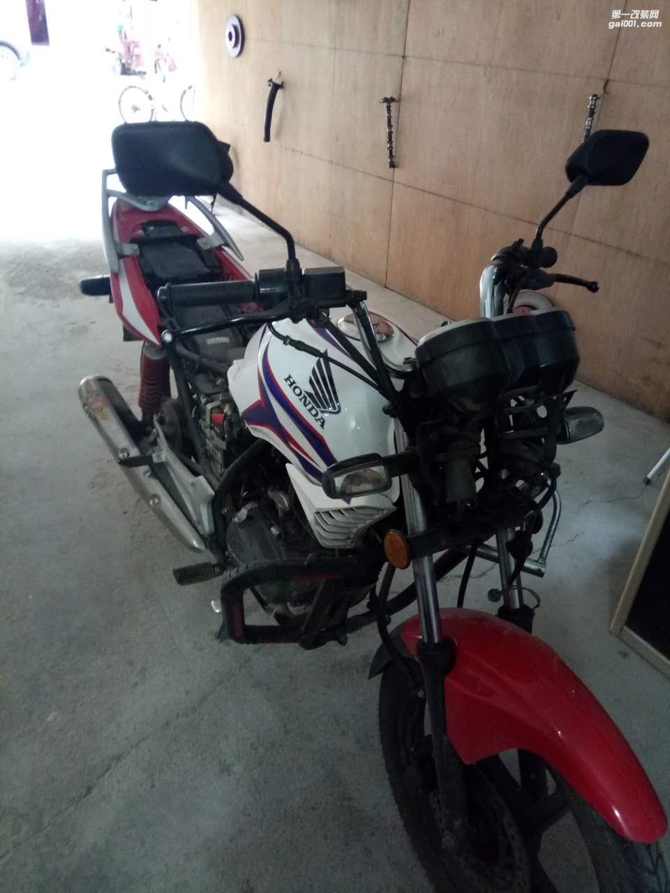 摩托車本田250改燈