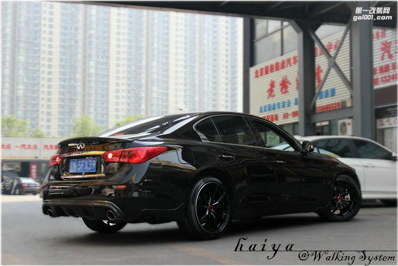 海亞：英菲尼迪Q50 升級(jí) RAYS 57FXX 19寸輕量化輪轂