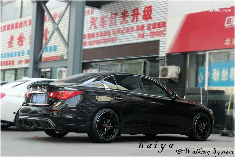 海亞：英菲尼迪Q50 升級(jí) RAYS 57FXX 19寸輕量化輪轂