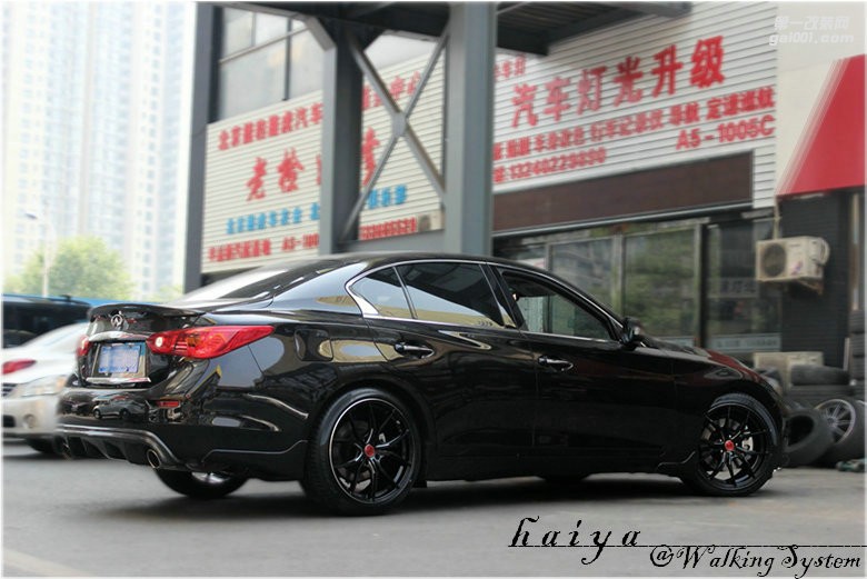 海亞：英菲尼迪Q50 升級(jí) RAYS 57FXX 19寸輕量化輪轂