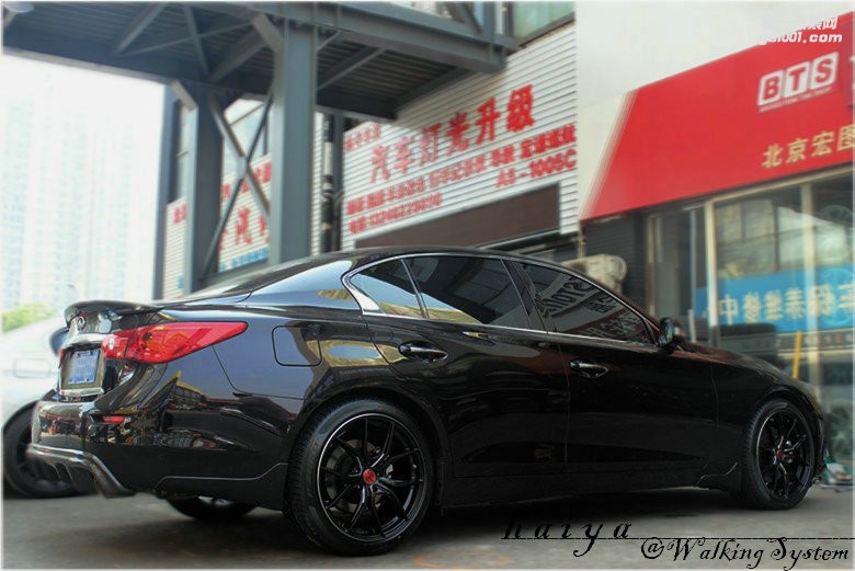 海亞：英菲尼迪Q50 升級(jí) RAYS 57FXX 19寸輕量化輪轂