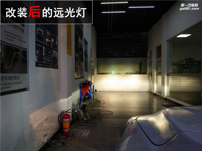 雪佛蘭邁銳寶改大燈 升級(jí)海拉五透鏡 惡魔眼改裝——中山清風(fēng)車(chē)影燈改