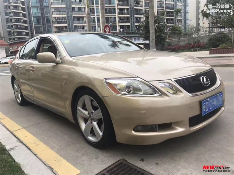 雷克薩斯GS改裝前杠中網(wǎng)大包圍套件 老款凌志GS前杠套件