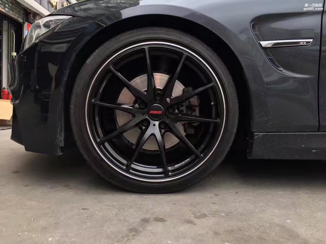 寶馬，換 RAYS  G25  完工！