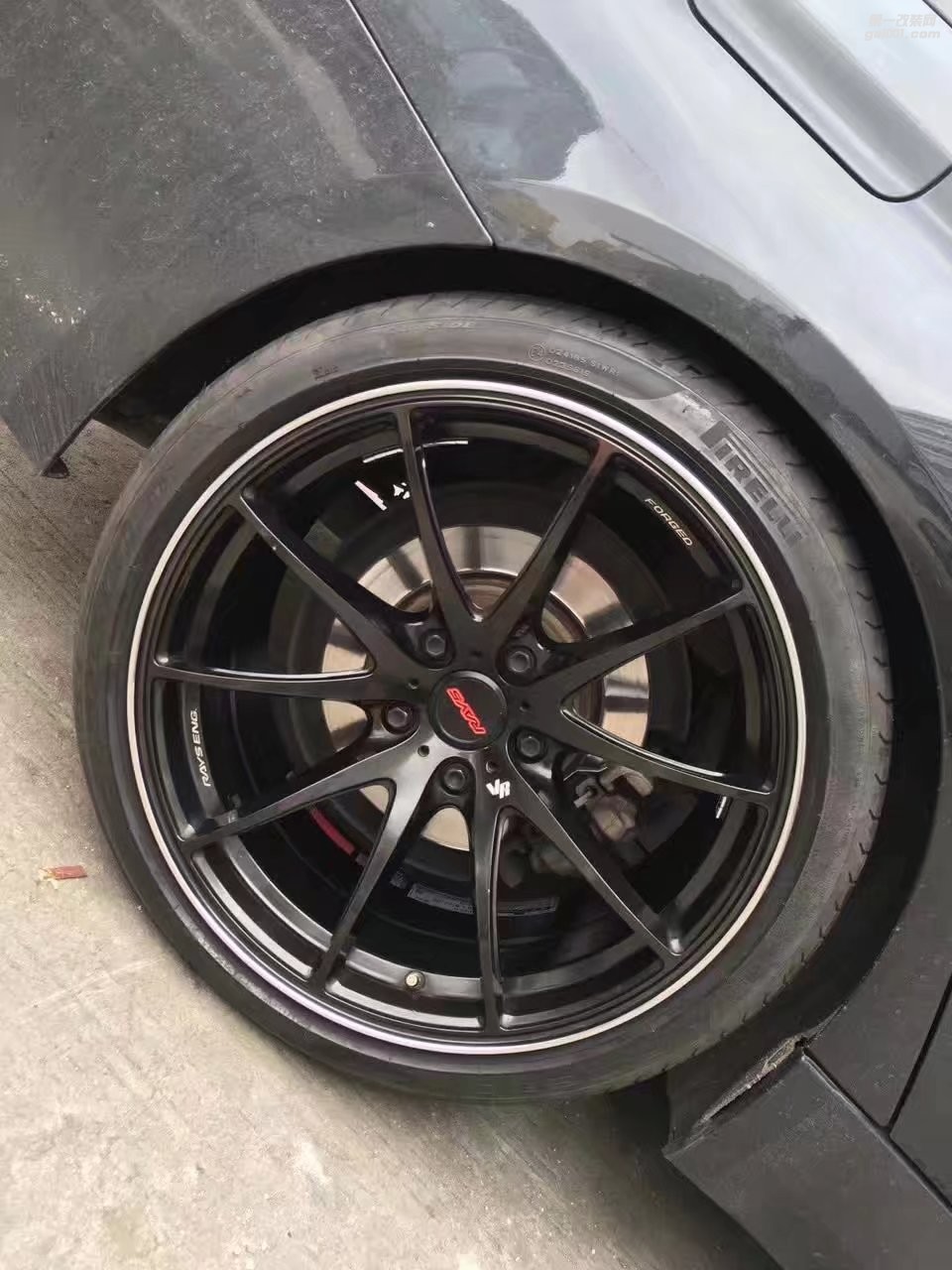 寶馬，換 RAYS  G25  完工！