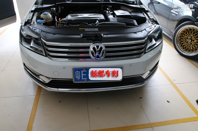 花都改燈 邁騰汽車大燈改裝廣州炫酷車燈升級燈光