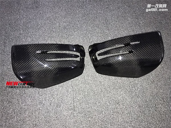 奔馳G級碳纖維后視鏡 奔馳W463 G350 G500 G55 G63AMG 反光鏡殼罩