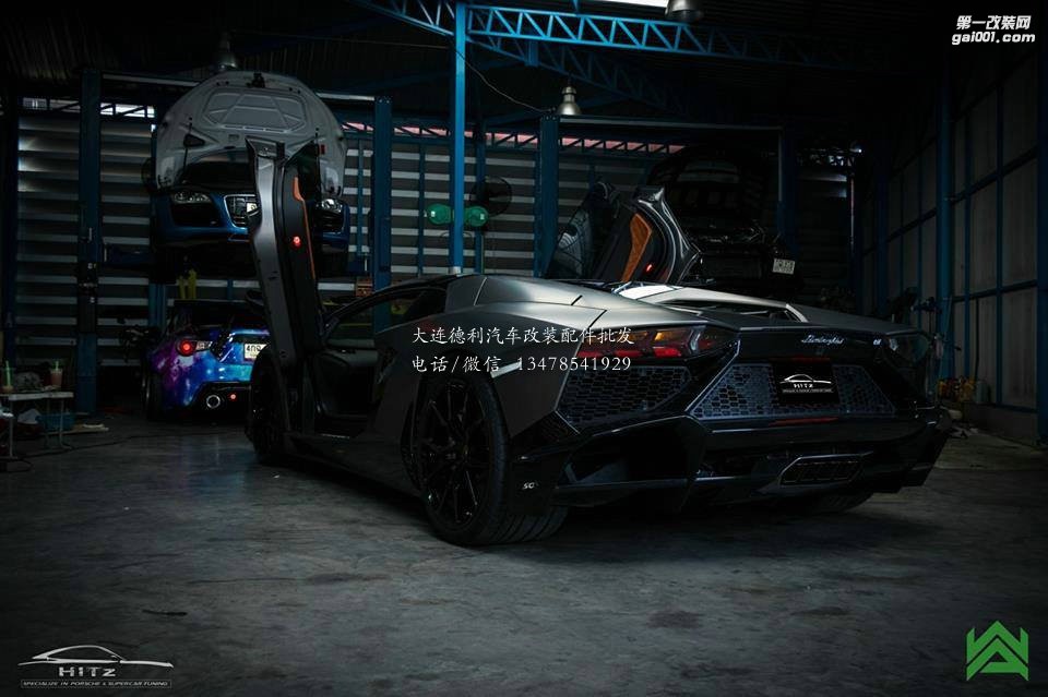 蘭博基尼LP720-4改裝ARMYTRIX全段鈦合金排氣