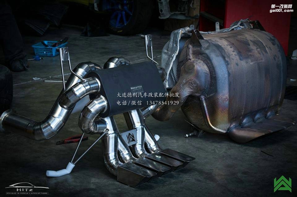 蘭博基尼LP720-4改裝ARMYTRIX全段鈦合金排氣