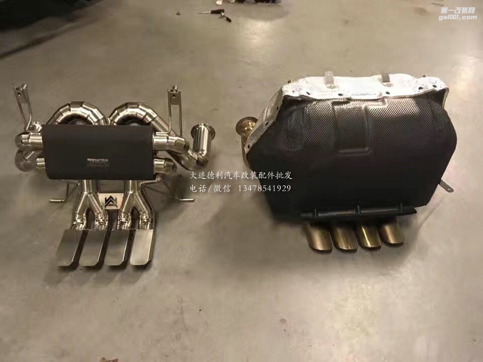 蘭博基尼LP750SV改裝Armytrix排氣