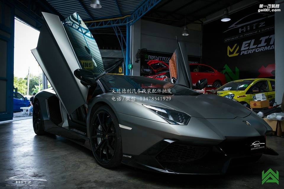 蘭博基尼LP720-4改裝ARMYTRIX全段鈦合金排氣