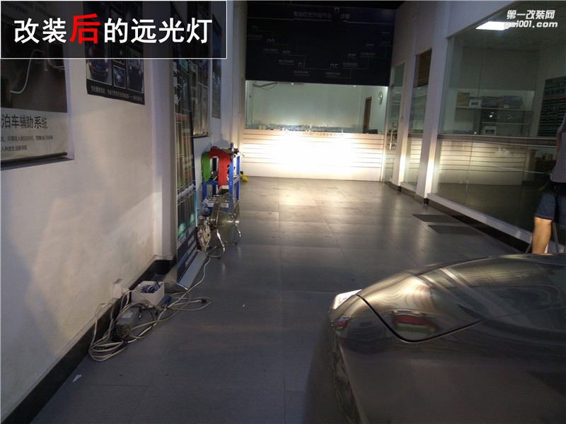 新鋒范升級高亮Q5雙光透鏡 天使眼改裝 效果翻3倍！——清風車影燈改
