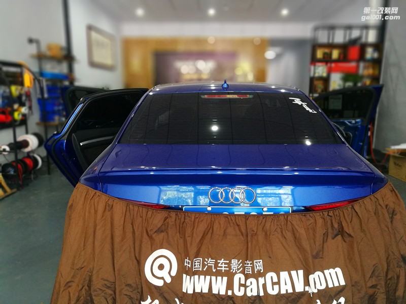 l臨沂汽車音響改裝之奧迪S3音響改裝升級德國伊頓ETON汽車音響
