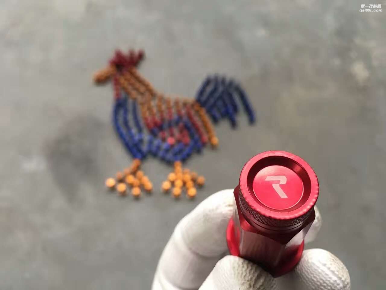 raceseng正品 7075輕量化鍛造鋁合金螺母