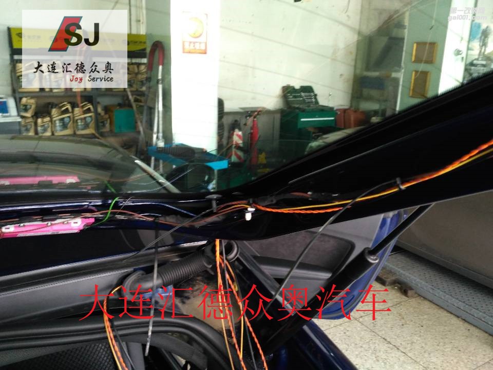 奧迪TT加裝原廠倒車影像