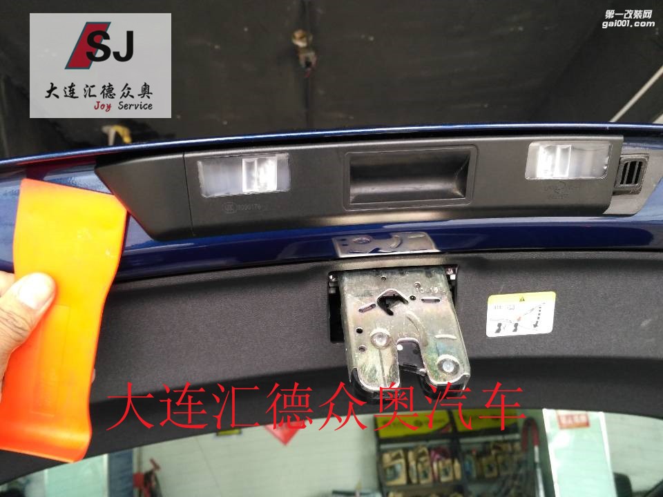 奧迪TT加裝原廠倒車影像