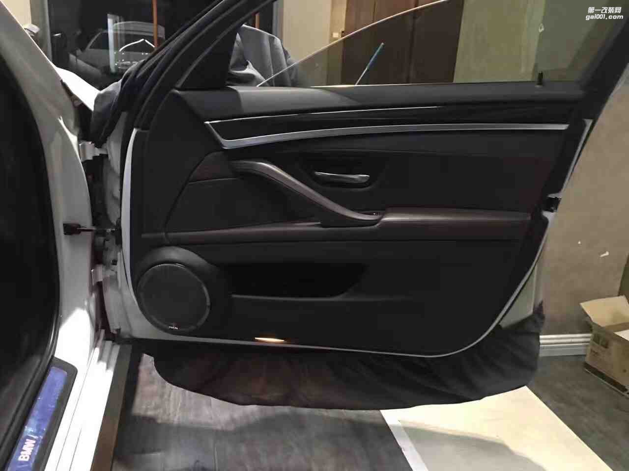 寶馬BMW525大能隔音+法國(guó)勁浪烏托邦+麥景圖功放+歐迪臣音頻處理器+赫茲低音-汕頭市星悅汽車音響升級(jí)中心