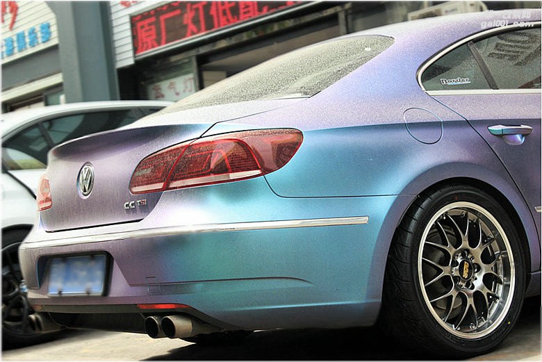 海亞：大眾CC 改裝 日本 BBS RS-GT 18寸 兩片鍛造輪轂