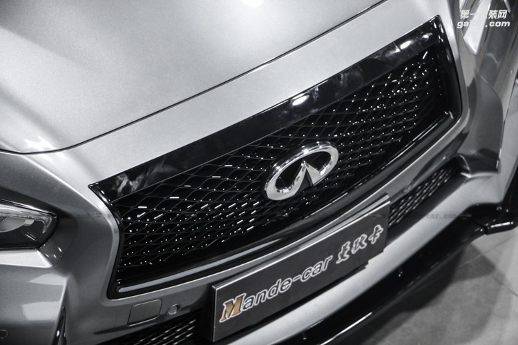 英菲尼迪Q50L改運(yùn)動款包圍Work輪轂AP剎車