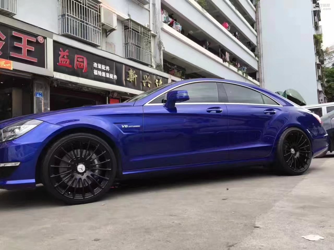 奔馳,換 TWS 鍛造 20寸 完工!