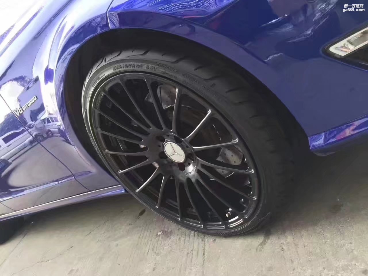 奔馳,換 TWS 鍛造 20寸 完工!