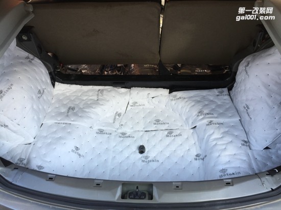 常州至上音樂全車隔音降噪工程尼桑逍客 全車美特靜綠色環(huán)保隔音