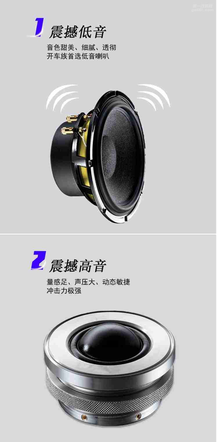 德國BRAX巴仕布萊克斯Matrix 2-Way System 6.5寸二分頻套裝喇叭