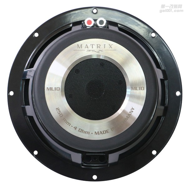 德國(guó)BRAX巴仕布萊克斯Matrix 10.1 10寸低音喇叭 汽車(chē)低音喇叭